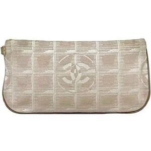 Authentic Chanel New Travel Line‎ Pouch/wristlet